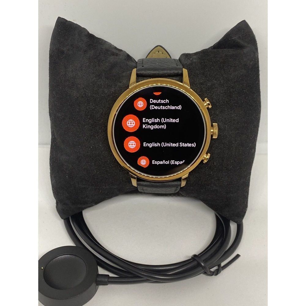 Fossil Gen 4 Authentic Digital Dial Smart Watch Custom Band FTW6018 AB354